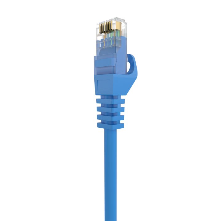 AISENS RJ45 Patch Cable LSZH Cat.6A 500 MHz UTP AWG24, Blue, 1.0m