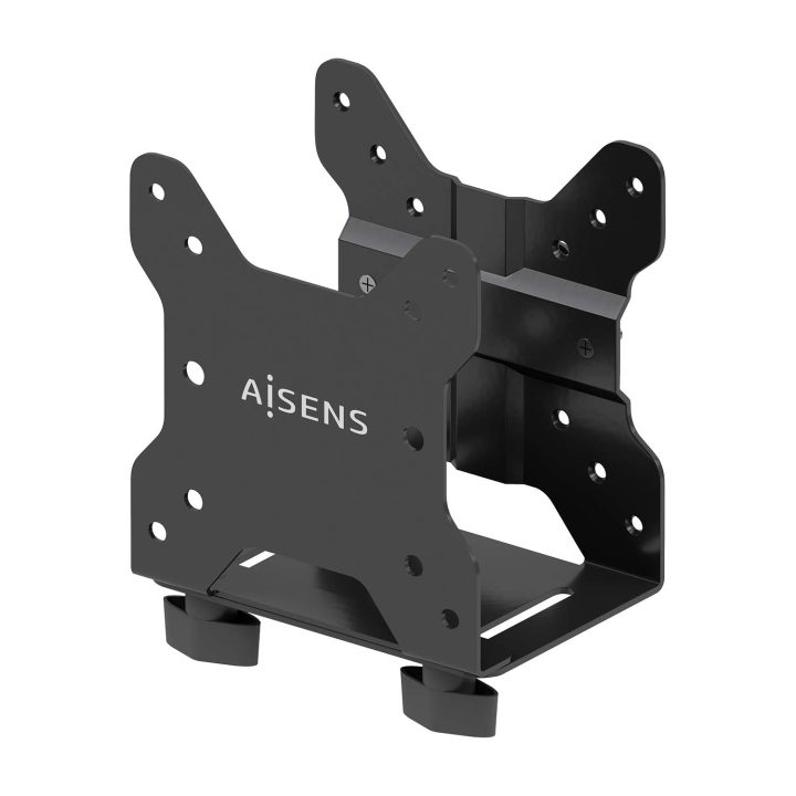AISENS Versatile Mini PC Mounting Bracket, Black