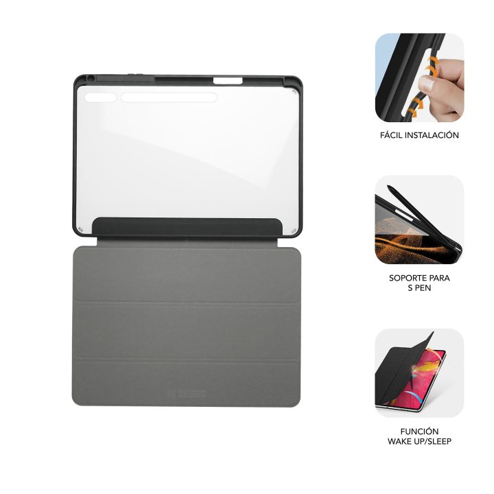 Subblim Sublim Clear Shock Case Tablet Cover for Samsung Galaxy Tab…