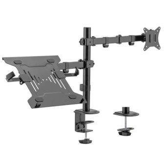 Gembird MA-DA-03 suporte para monitor 32" Secretária Preto