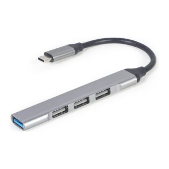 Gembird Hub USB-C 4P, USB 3.0 x 1 + USB 2.0 x 3 (UHB-CM-U3P1U2P3-03)