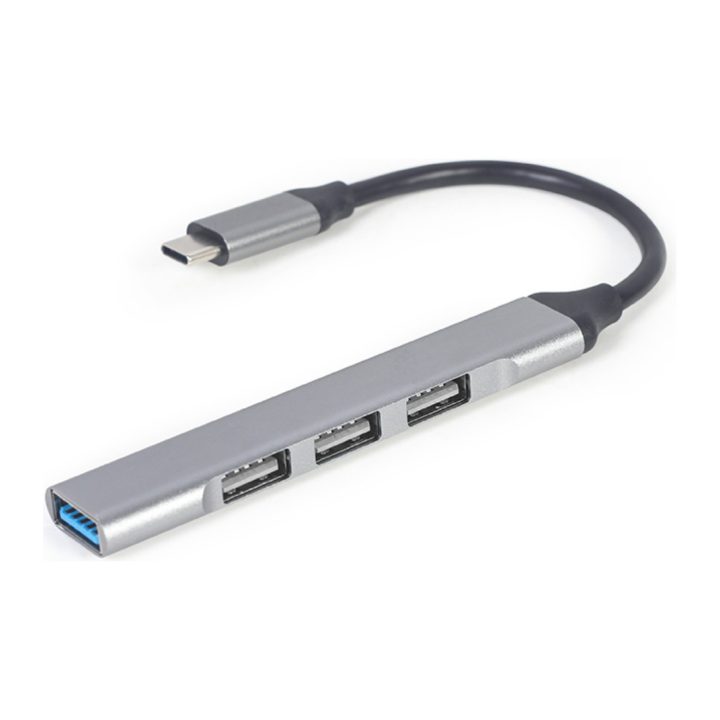 Gembird Hub USB-C 4P, USB 3.0 x 1 + USB 2.0 x 3 (UHB-CM-U3P1U2P3-03)