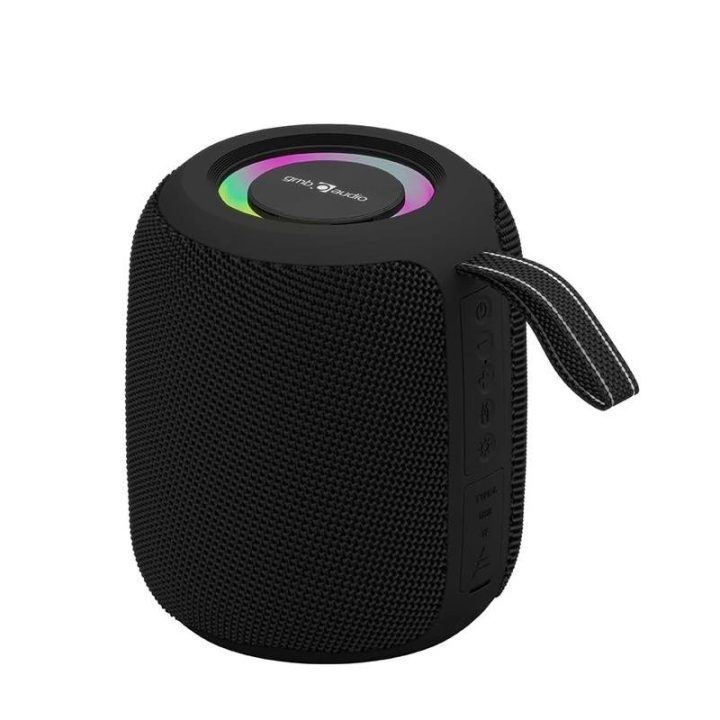 Gembird Altavoz BT Efecto Luz LED RGB Negro (SPK-BT-LED-05-BK)