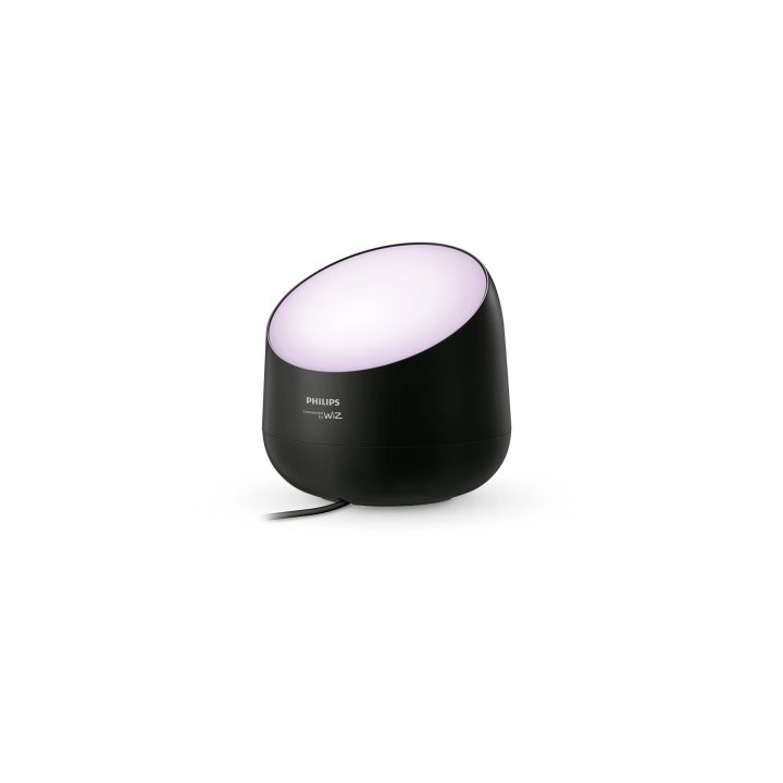 Philips Lâmpada de mesa LED Squire Lite, preta