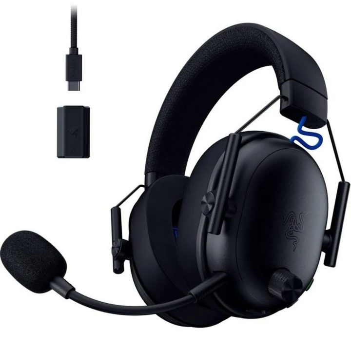 Razer BlackShark V3 wireless and wired over-ear headphones…