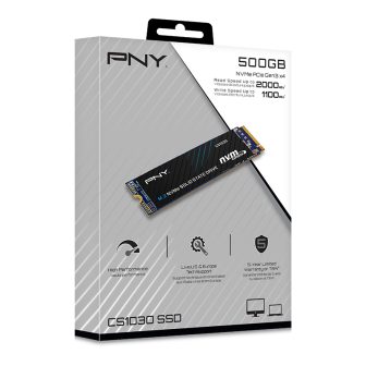 Disco rígido interno SSD Pny CS1030 500GB m.2 PCIe 3 NVMe…