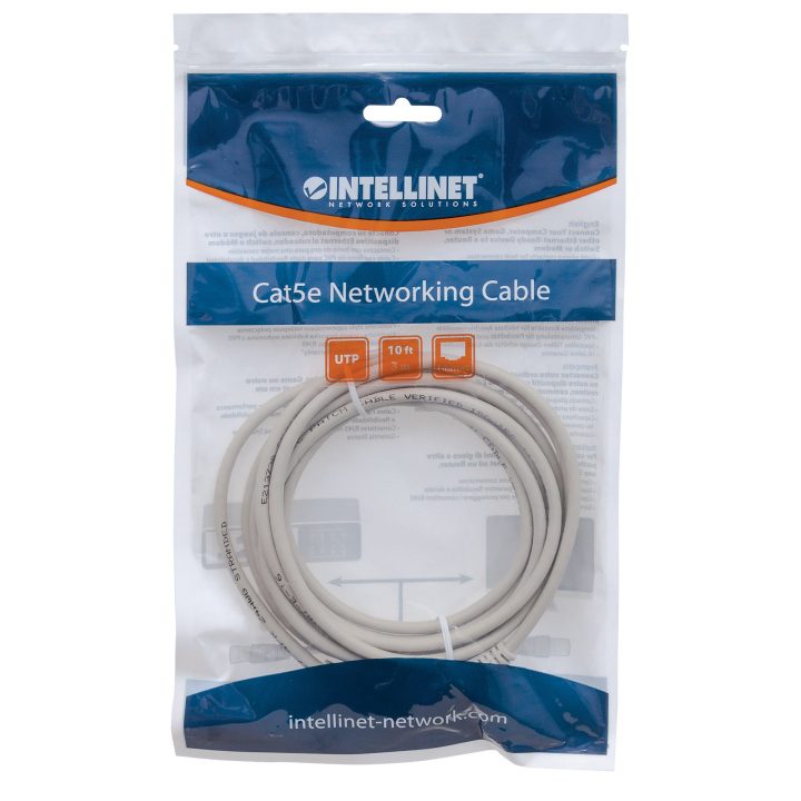 Intellinet Cable de red, Cat6, UTP, RJ45 Macho / RJ45 Macho, 15.0 m…