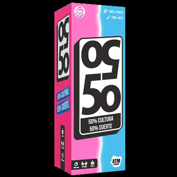 Asmodee Board Game 50 50 (LC5001ES)