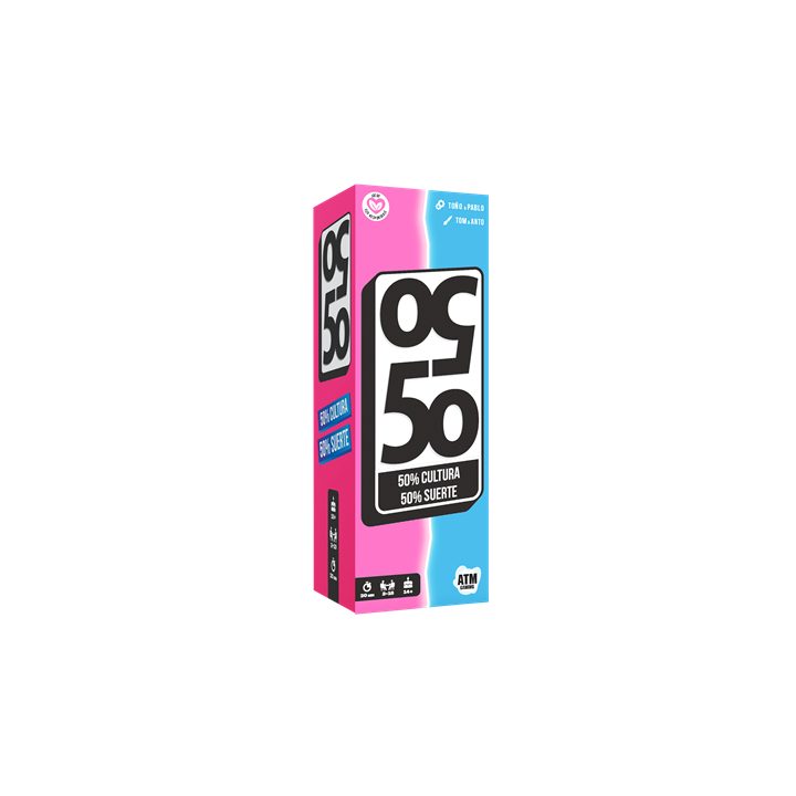 Asmodee Board Game 50 50 (LC5001ES)