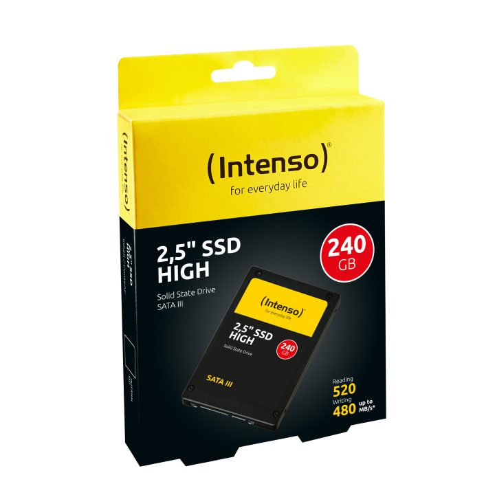 SSD interno Intenso high 240GB 2,5 polegadas SATA3 (3813440)
