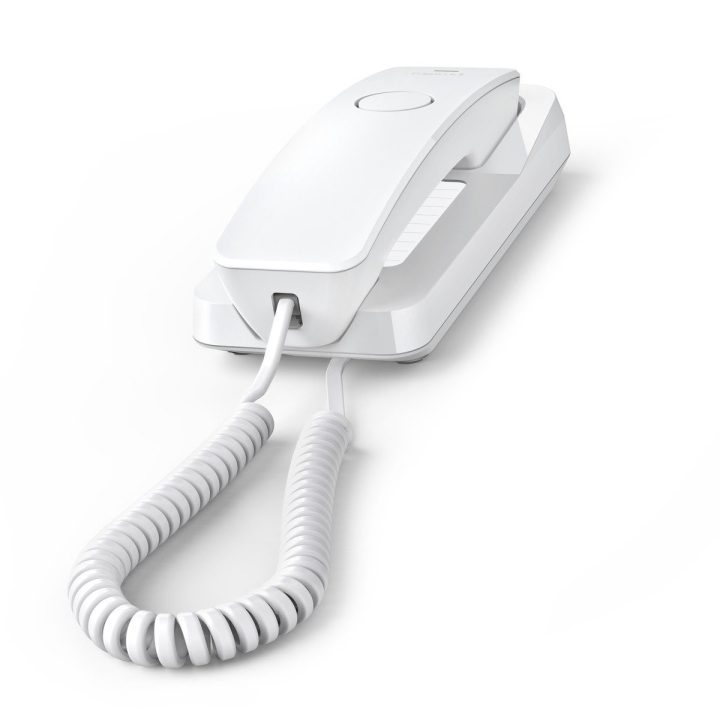 Telefone fixo Gigaset desk 200 branco-cabo (S30054-H6539-R602)