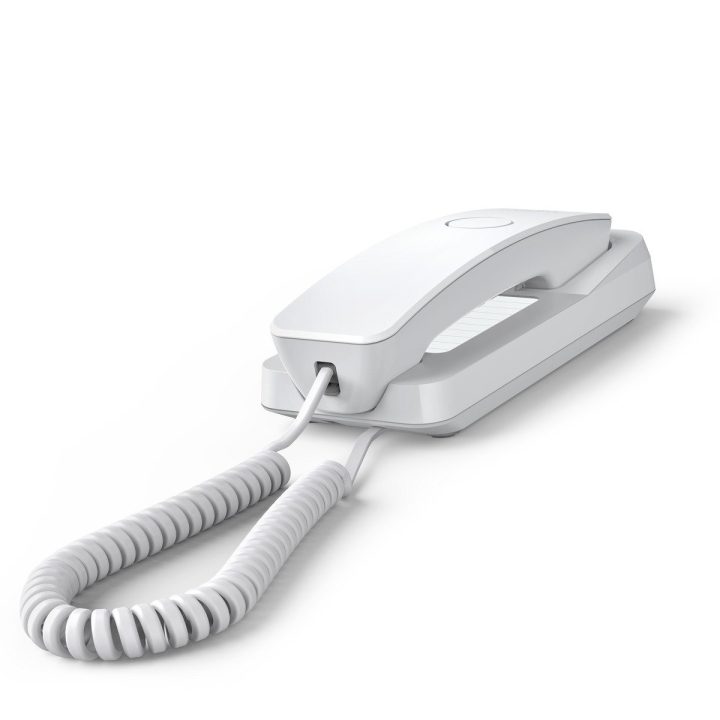 Telefone fixo Gigaset desk 200 branco-cabo (S30054-H6539-R602)