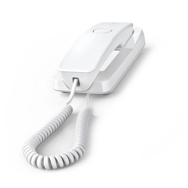 Telefone fixo Gigaset desk 200 branco-cabo (S30054-H6539-R602)