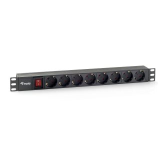 Equip 333283 unidade de distribuição de energia (PDU) 8 saídas AC 1U…