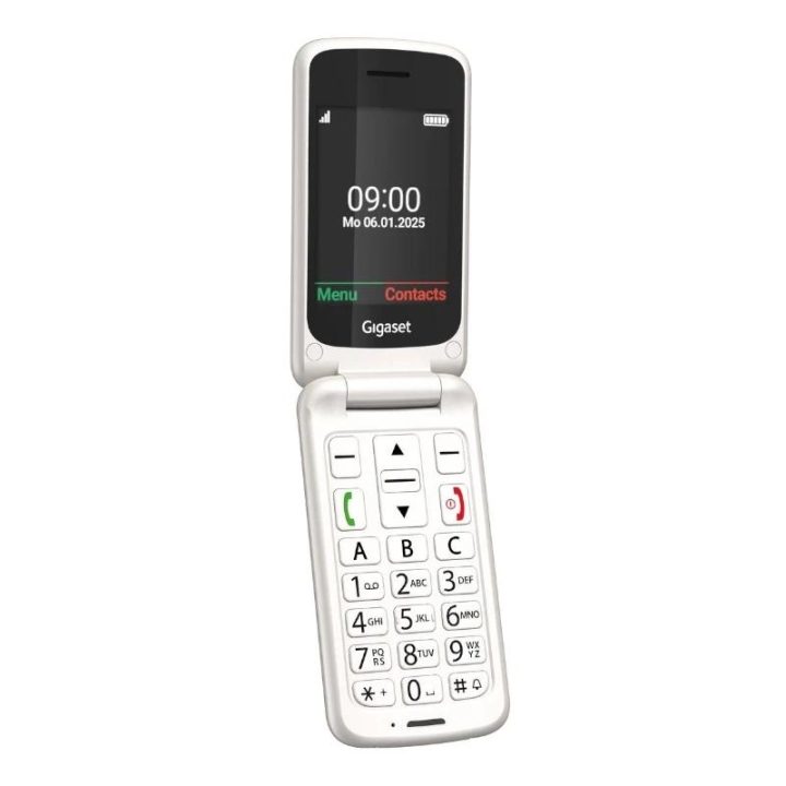 Gigaset GL595 2.8" 114 g White Senior Phone (S30853-H1231-R103)