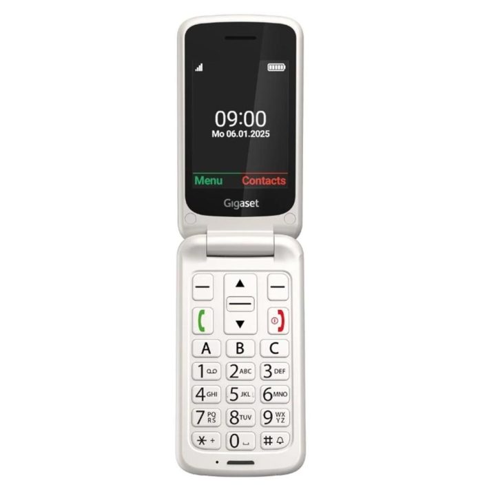 Gigaset GL595 2,8" 114 g Branco Telefone para idosos…