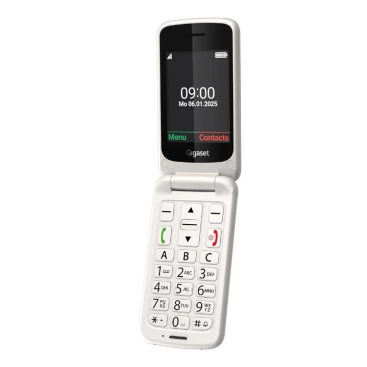 Gigaset GL595 2.8" 114 g White Senior Phone (S30853-H1231-R103)