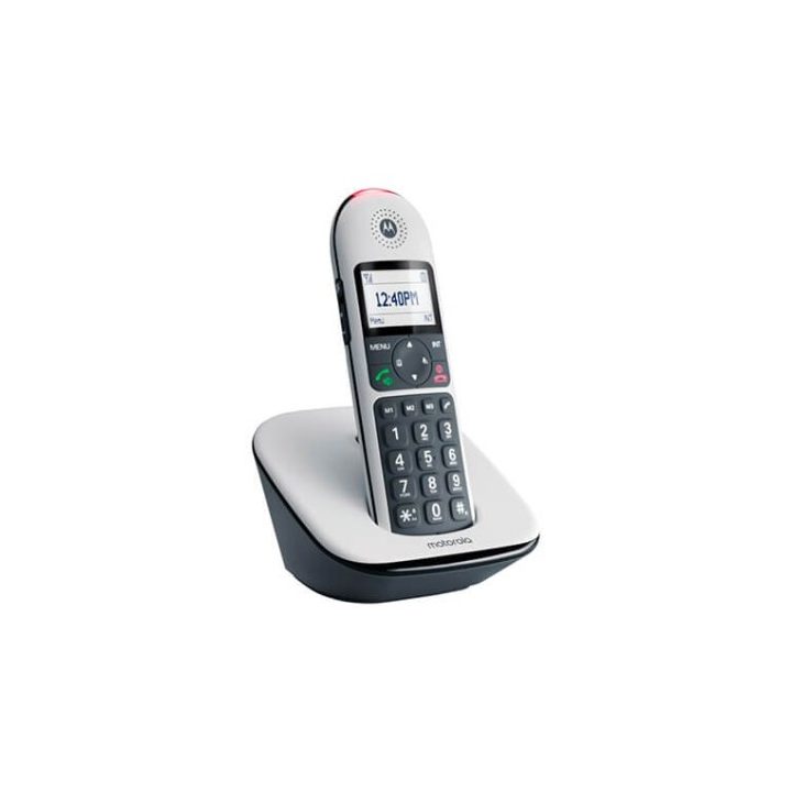 Motorola CD5001 Telefone DECT Identificador de chamadas Cinzento