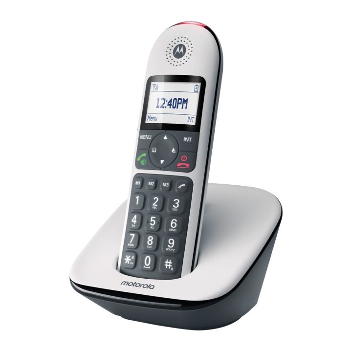 Motorola CD5001 Teléfono DECT Identificador de llamadas Gris