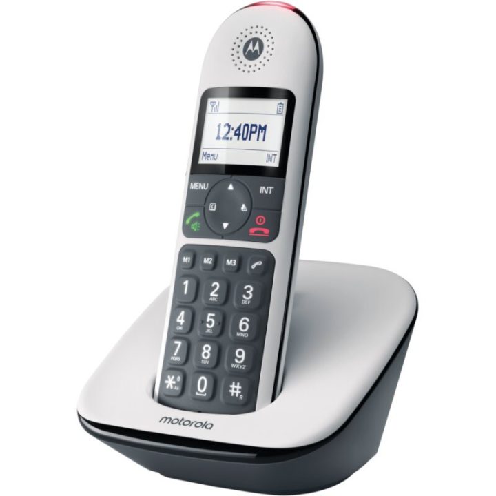 Motorola CD5001 Teléfono DECT Identificador de llamadas Gris