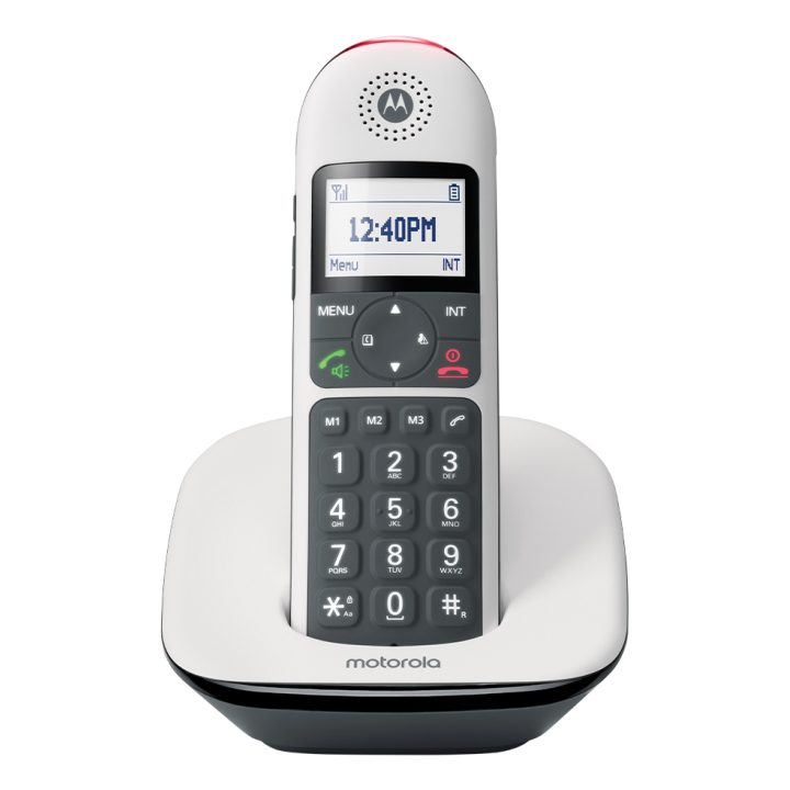 Motorola CD5001 Telefone DECT Identificador de chamadas Cinzento