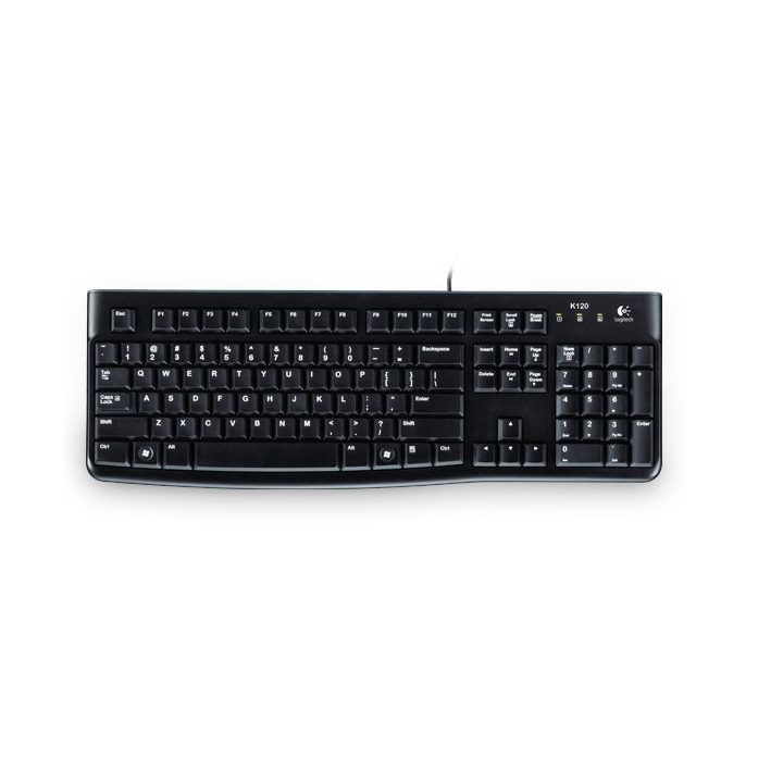 Logitech K120 for Business teclado Universal USB QWERTY Español Negro