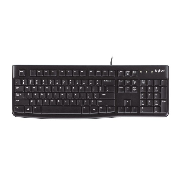 Logitech K120 for Business teclado Universal USB QWERTY Español Negro