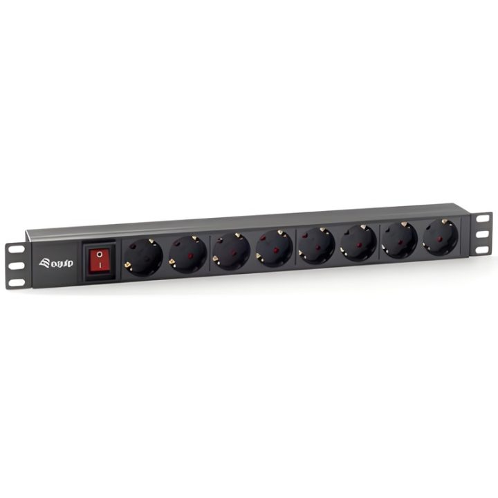 Equip 333283 unidade de distribuição de energia (PDU) 8 saídas AC 1U…