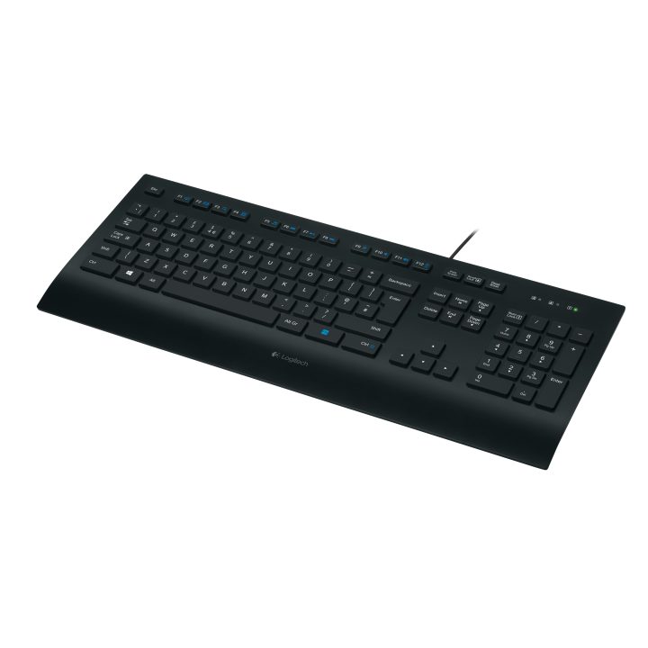 Logitech K280e for Business teclado Oficina USB QWERTZ Alemán Negro