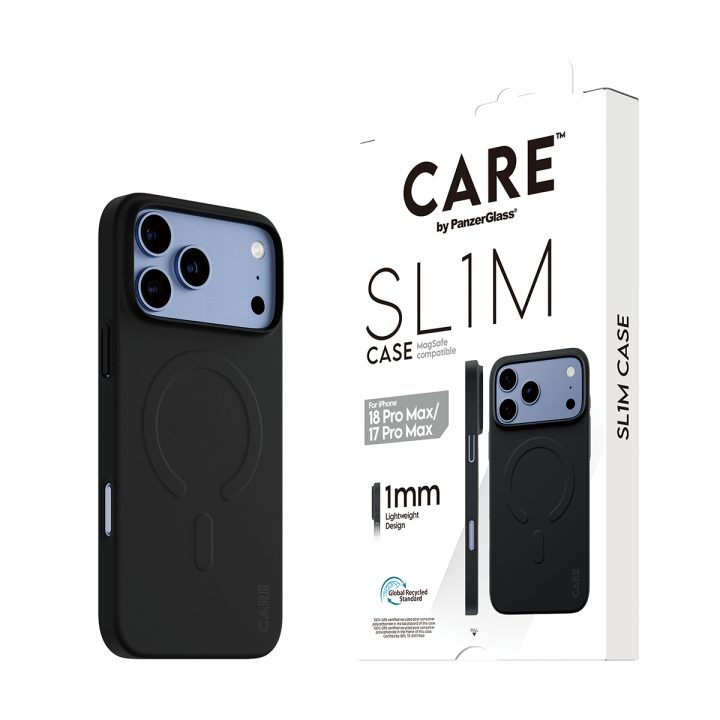 PanzerGlass CARE™ by ® SL1M Case Black w. MagSafe iPhone 18 Pro Max |…