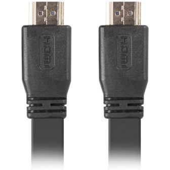 Cable HDMI Lanberg macho-macho v2.0 4K plano 1.8m negro…