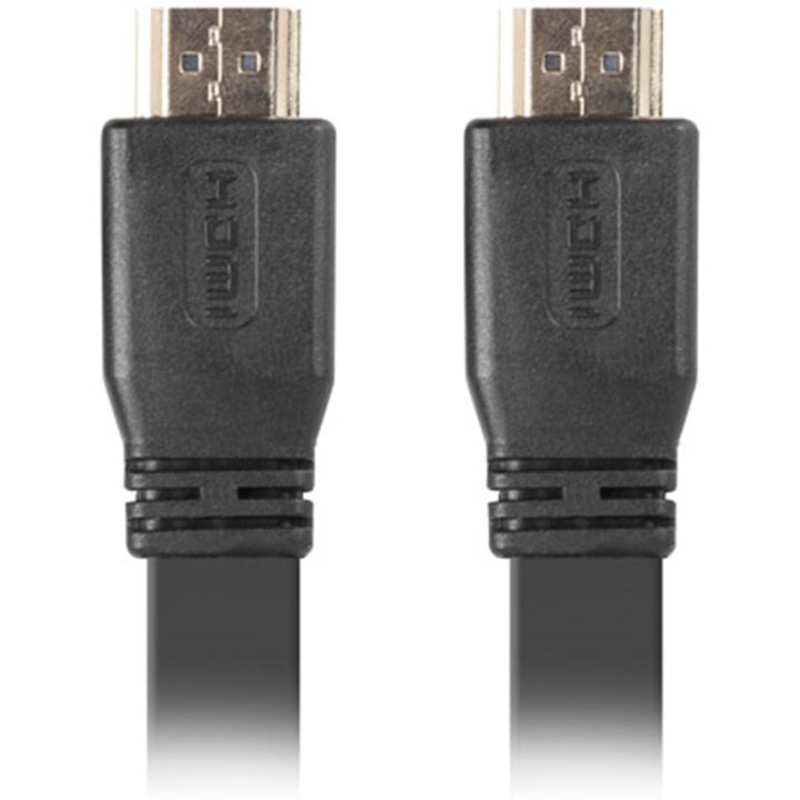 Cabo HDMI Lanberg macho-macho v2.0 4K plano 1,8 m preto…