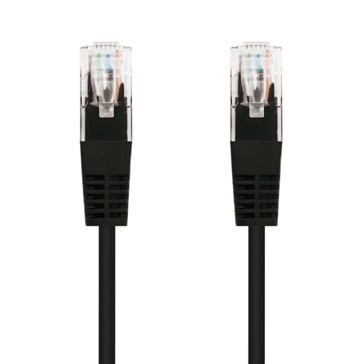 Nanocable RJ45 CAT.5E UTP AWG24 Patch Cable, Black, 3.0 m
