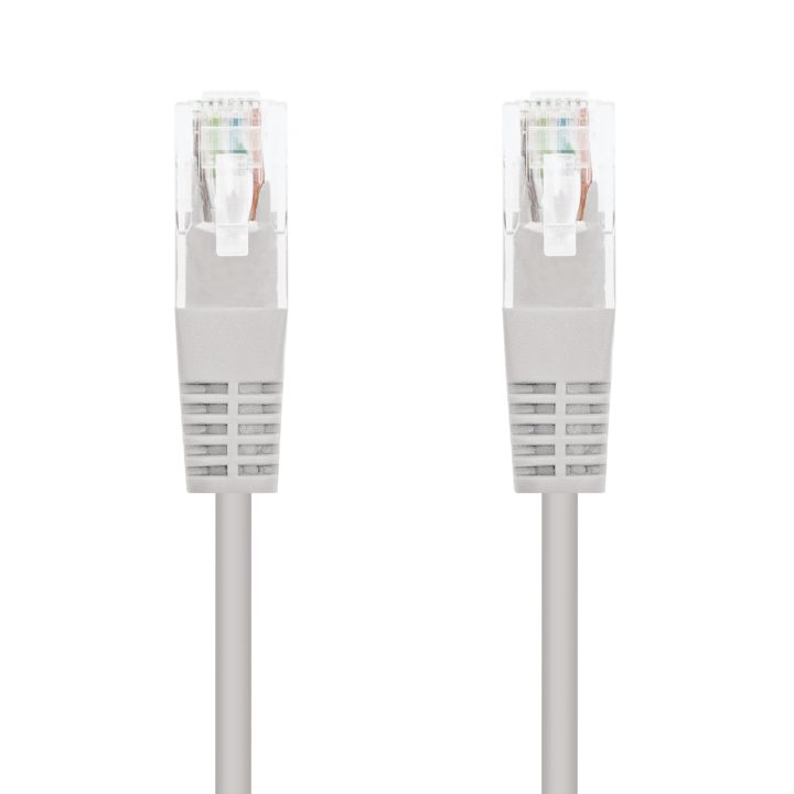 Nanocable Cat.6 UTP AWG24 RJ45 Patch Cable, Gray, 1.5m