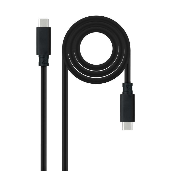 Nanocable USB 3.1 Gen2 10Gbps 5A Cable, 4K/60Hz, USB-C/M-USB-C/M…