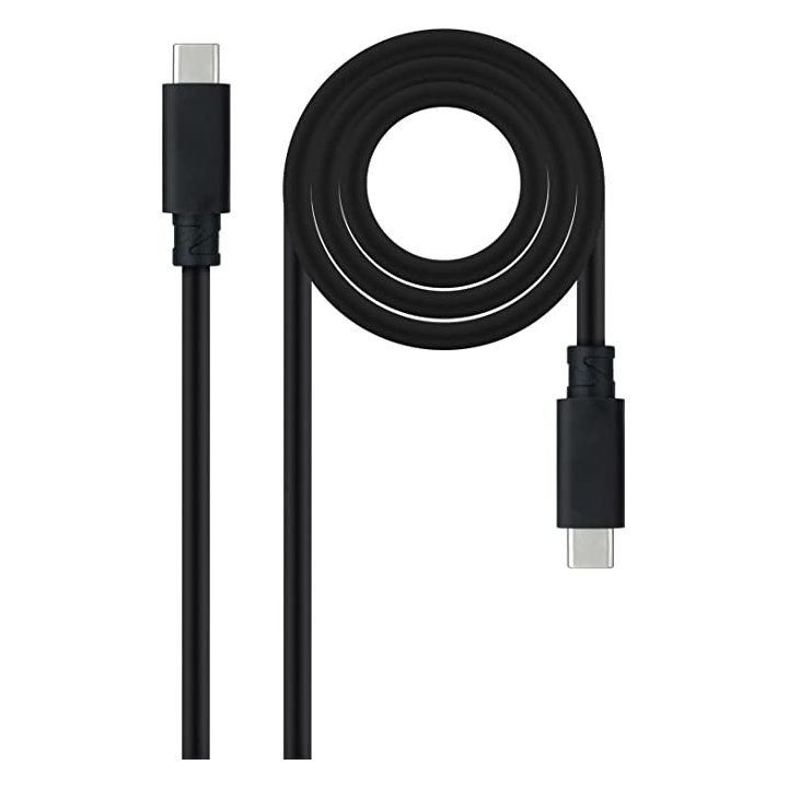 Nanocable Cabo USB 3.1 Gen2 10Gbps 5A, 4K/60Hz, USB-C/M-USB-C/M…