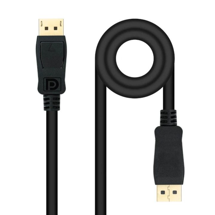 Nanocable DisplayPort 1.4 Cable, DP/M - DP/M, Black, 1.5 m