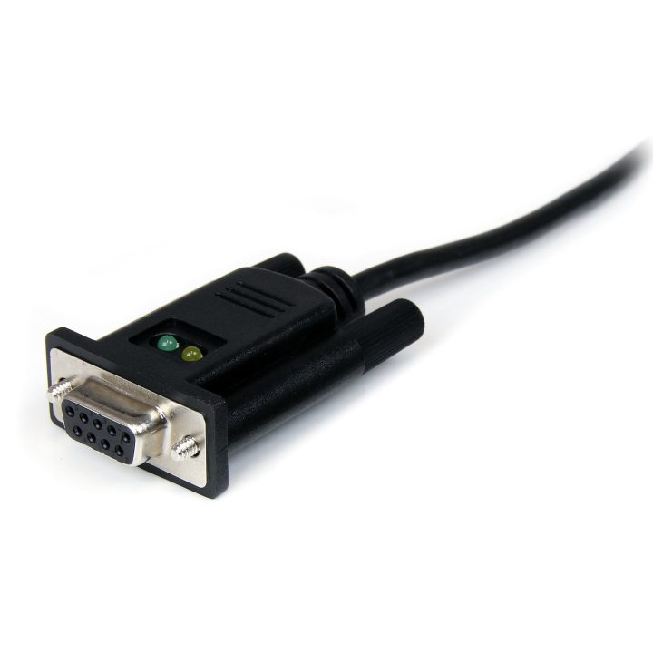 StarTech.com 1.8m USB to Null Modem Serial FTDI Cable - USB to RS232…