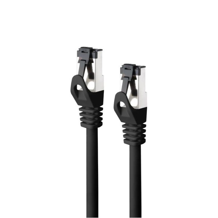 Nanocable Cat.8.1 2GHz LSZH SSTP AWG26 Network Patch Cable, Black, 3 m