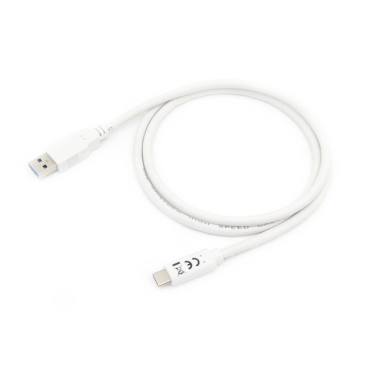 Equip 128363 USB 3.2 Gen 1 C to A Cable, M/M, 1.0m, 5Gbps, White
