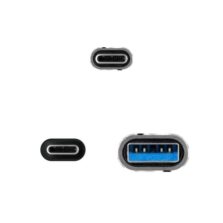 Nanocable USB 3.2 Gen2x2 20Gbps 5A/100W Cable, USB-C+USB-A/M to…
