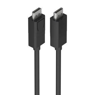 AISENS Cabo DisplayPort CCS V1.4 8K@60Hz, DP/M-DP/M, Preto, 0.6M