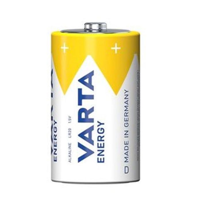 Varta Energy Alkaline LR20 D-2 Batteries Blister (04120229422)