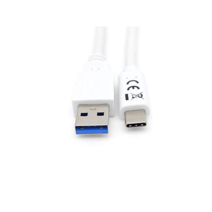 Equip 128363 USB 3.2 Gen 1 C to A Cable, M/M, 1.0m, 5Gbps, White