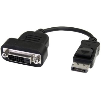 StarTech.com Adaptador DisplayPort a DVI - Conversor Activo de Vídeo…