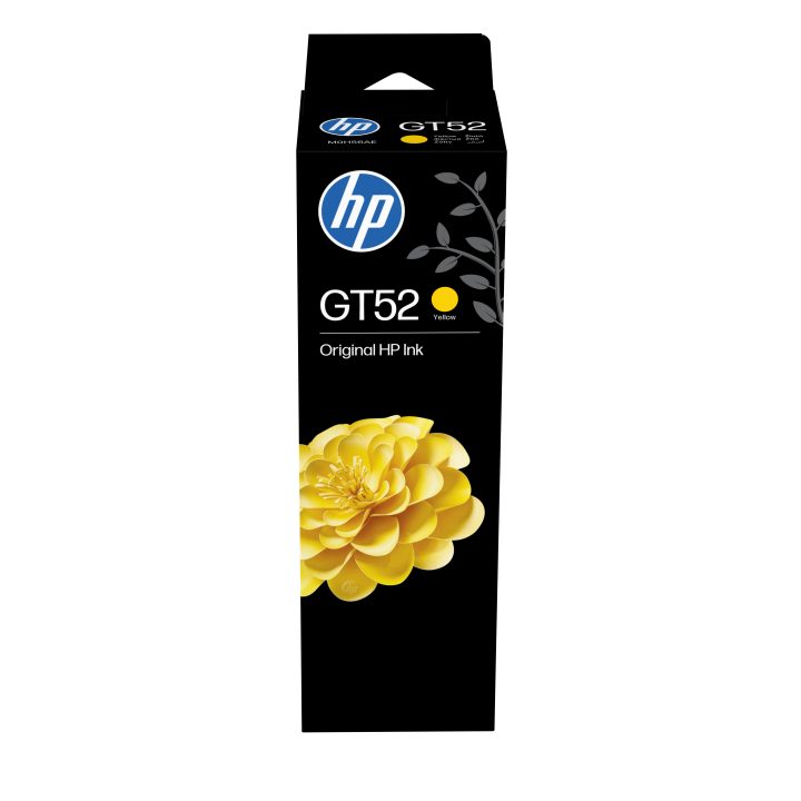 HP Botella de Tinta Original GT52 amarilla