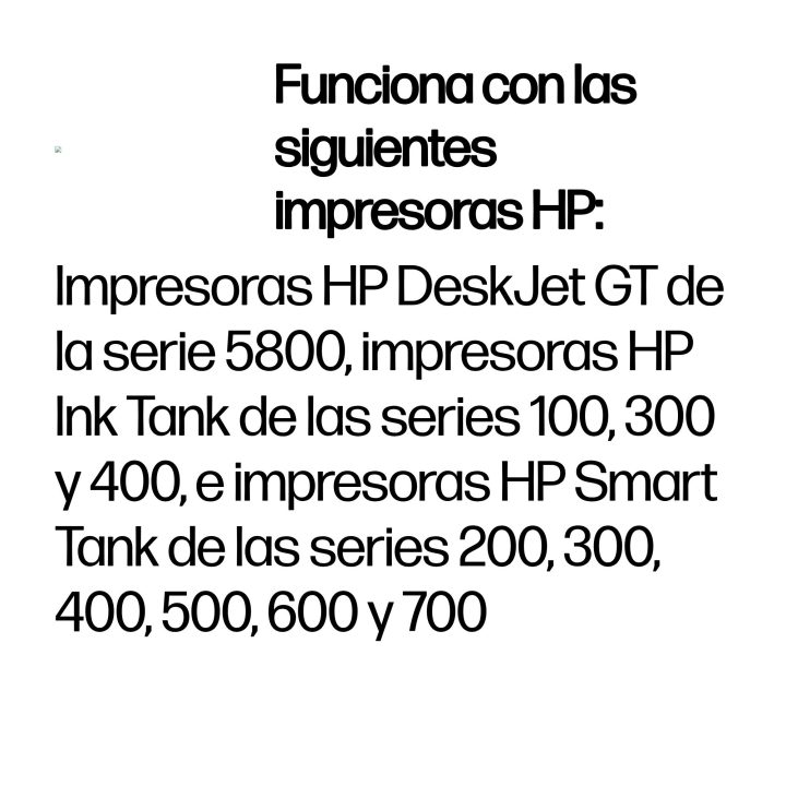 HP Original GT52 Yellow Ink Bottle