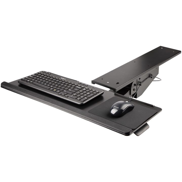 StarTech.com Under-Desk Keyboard and Mouse Tray - 30cm x 78cm -…