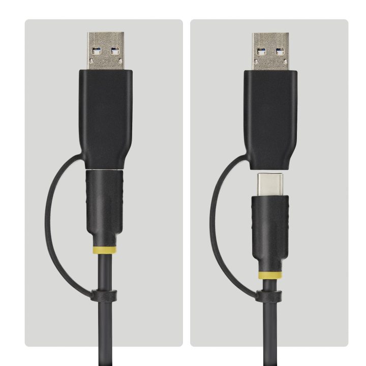 StarTech.com Adaptador USB-C/USB-A para NVMe M.2 e SATA 2.5/3.5in…