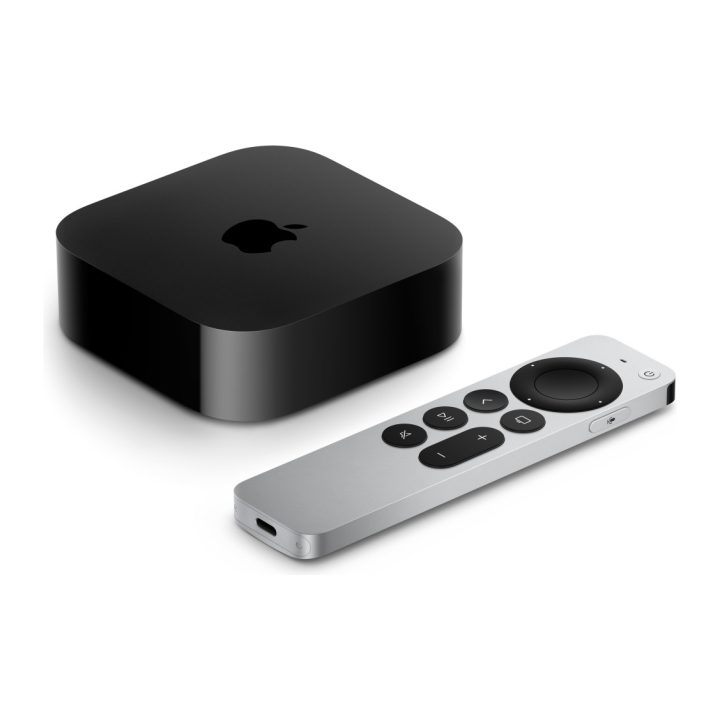 Apple TV 4K Negro, Plata 4K Ultra HD 128 GB Wifi Ethernet (MN893HY/A)